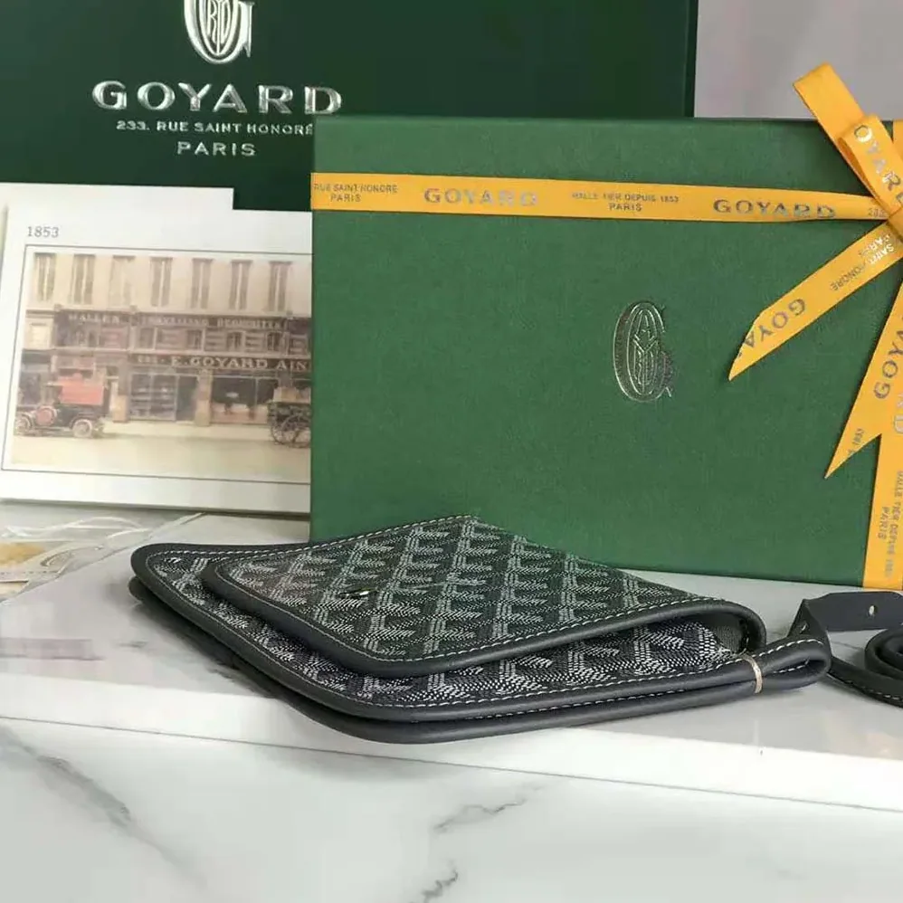 Goyard Plumet Pocket Wallet for Women in Grey