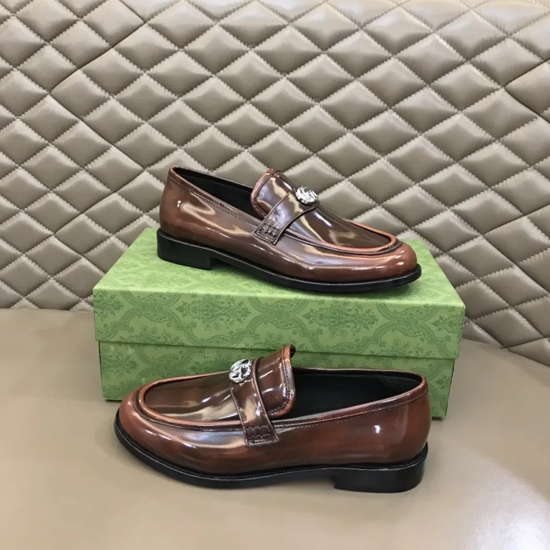 Gucci Loafer With Interlocking G Dark Brown Gucci Loafer With Interlocking G Dark Brown