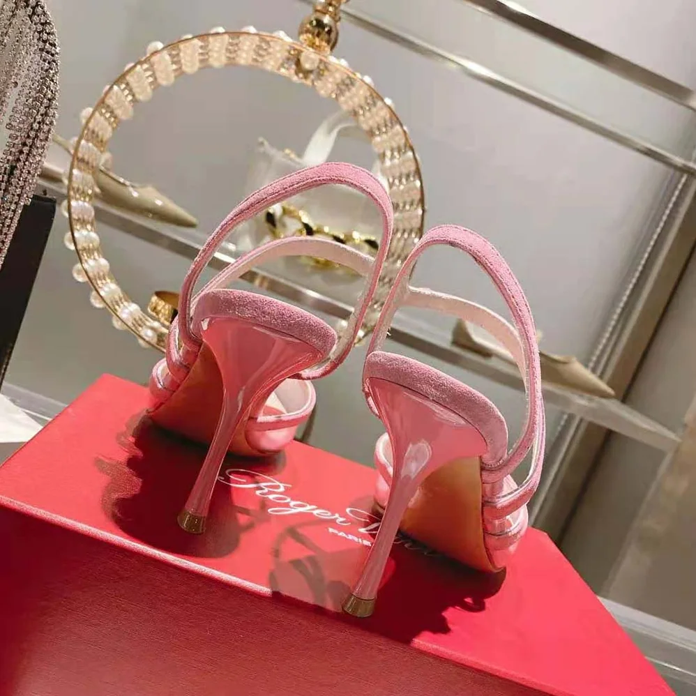 Roger Vivier I Love Vivier Slingback Pumps in PVC for Women in Pink