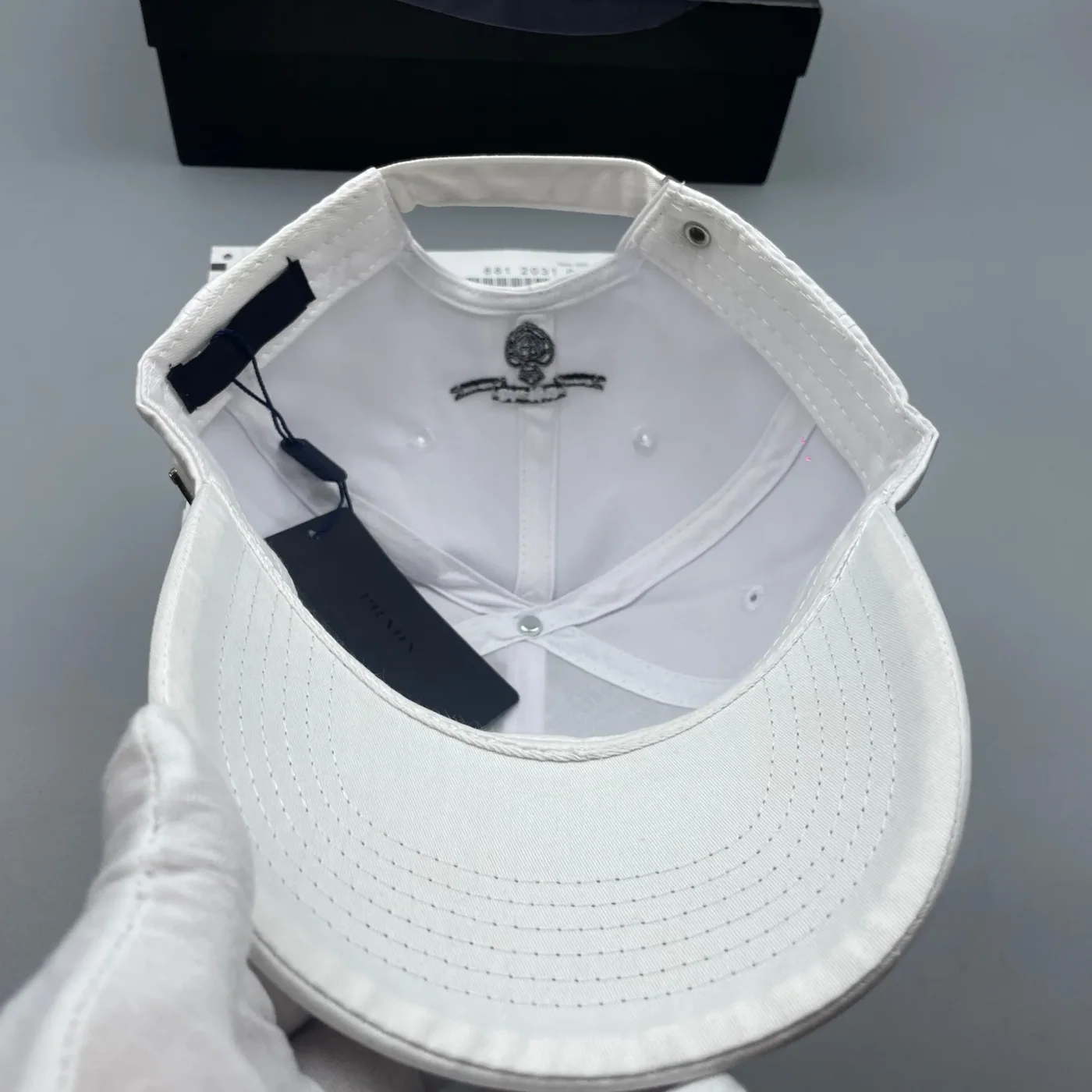 Prada Denim Baseball Cap White Prada Prada Denim Baseball Cap White Prada