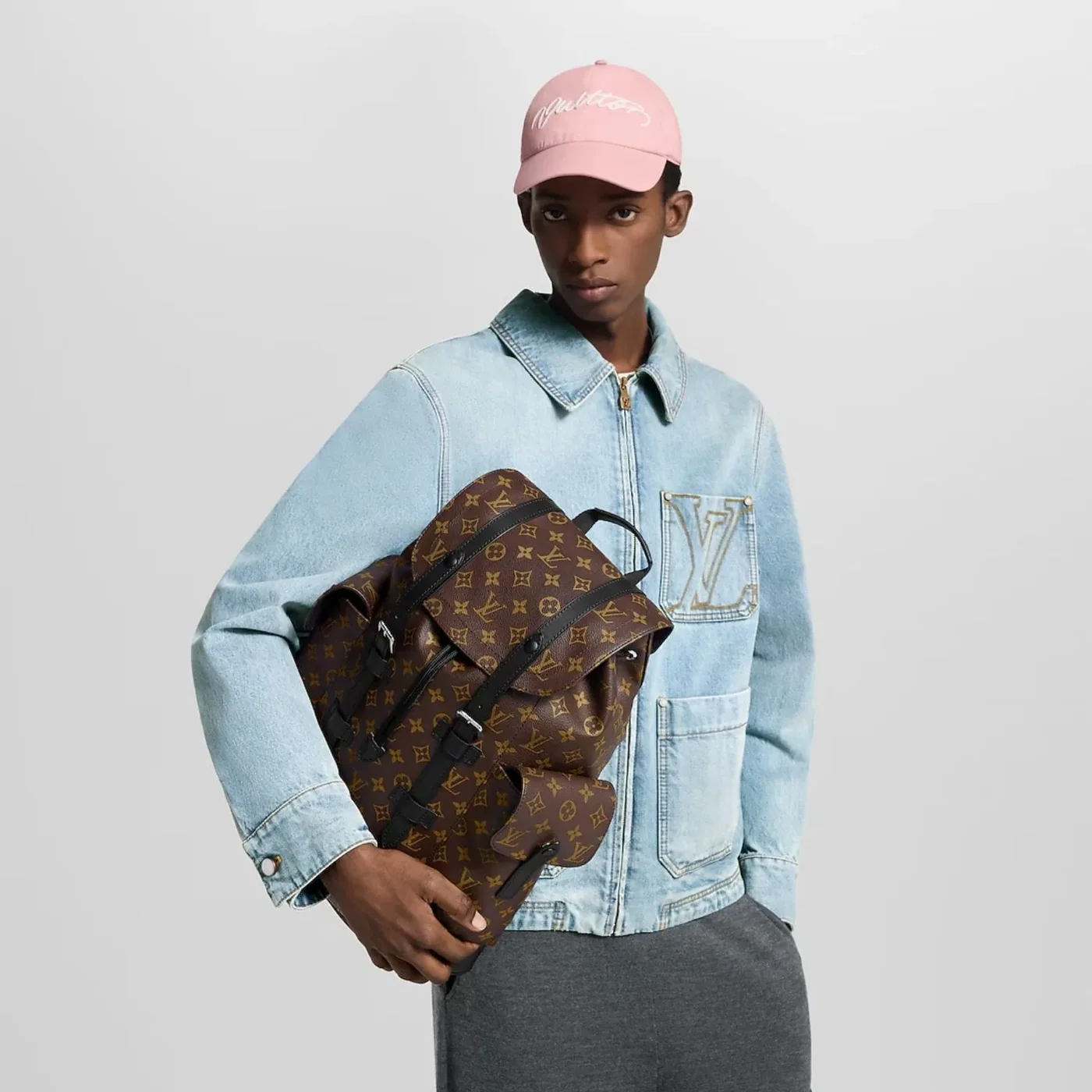 Louis Vuitton Christopher MM Backpack in Brown Louis Vuitton Christopher MM Backpack in Brown
