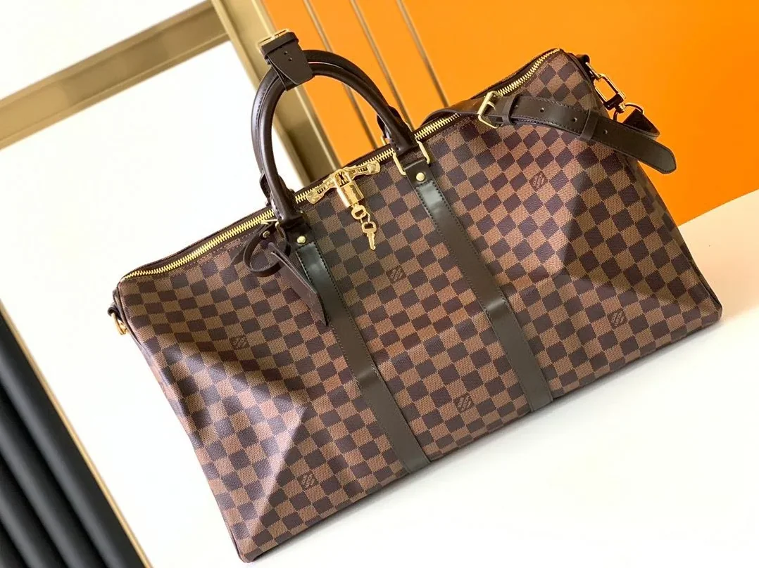 Louis Vuitton Luggage Bag Damier Brown
