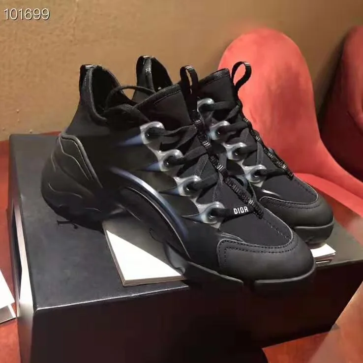 Dior D-Connect Sneaker for Women in Black Dior D-Connect Sneaker for Women in Black