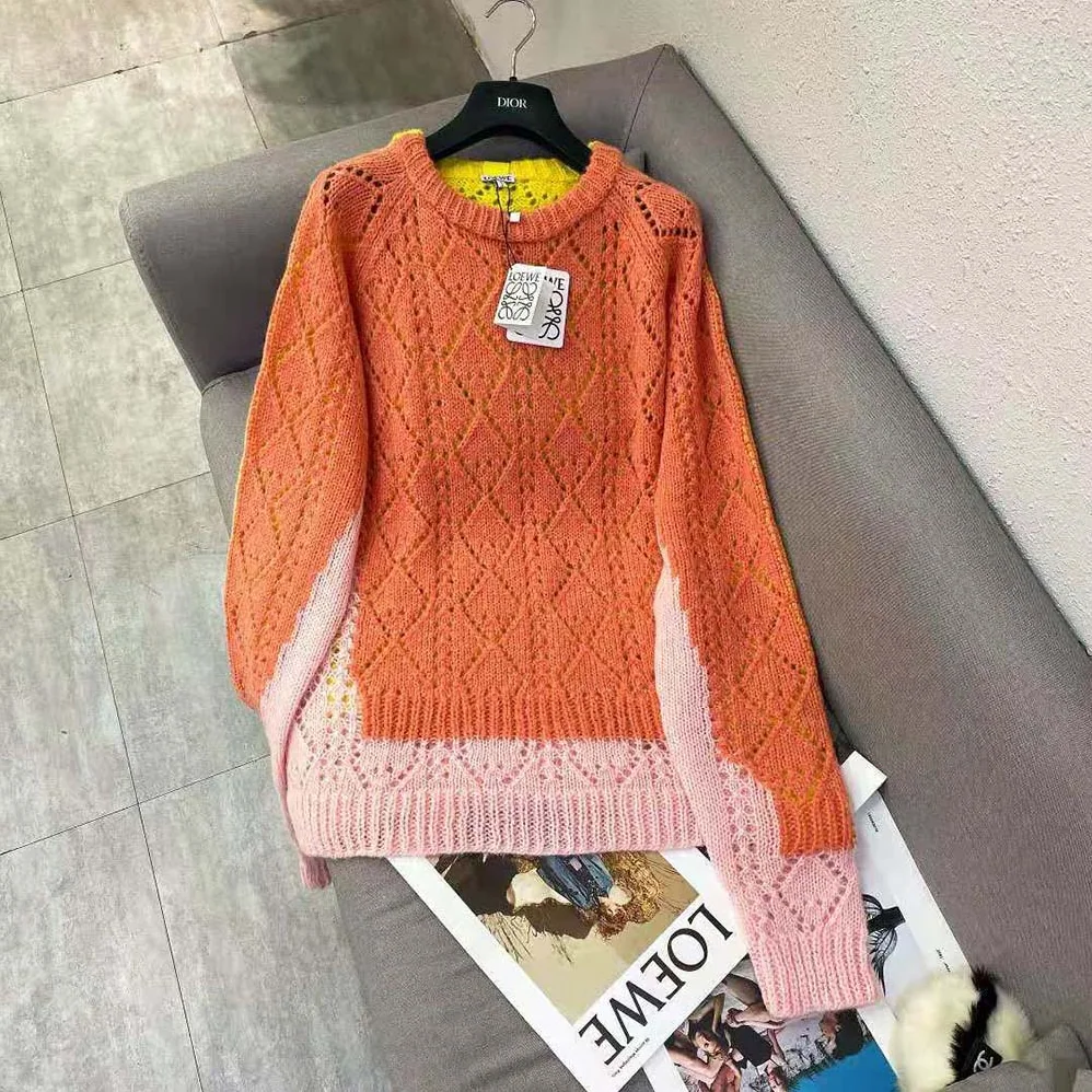 Loewe Trompe Loeil Sweater in Mohair for Women Loewe Trompe Loeil Sweater in Mohair for Women