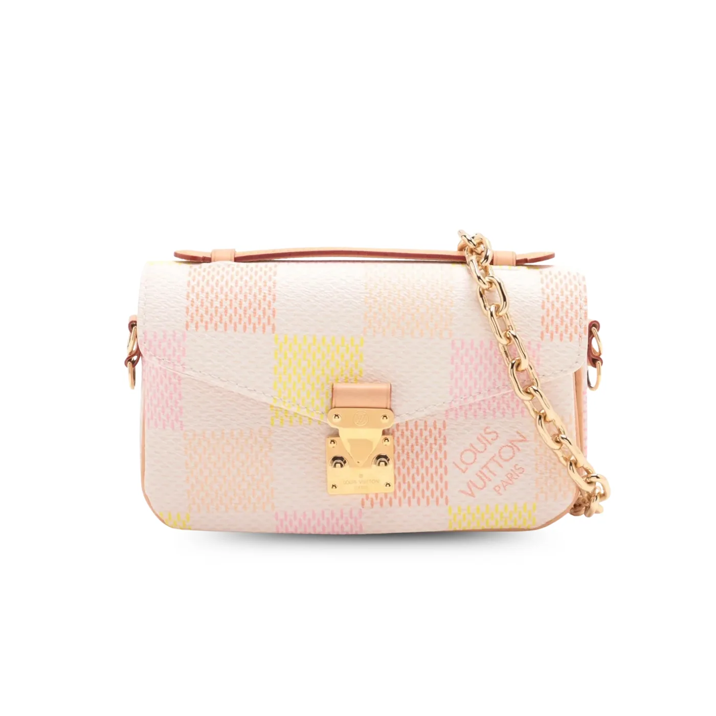 Louis Vuitton Pochette Metis East West Shoulder Bag in Multicolor Gold Hardware Louis Vuitton Pochette Metis East West Shoulder Bag in Multicolor Gold Hardware