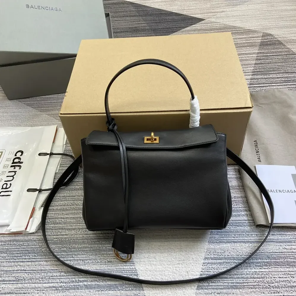 Balenciaga Rodeo Small Handbag in Black for Women Balenciaga Rodeo Small Handbag in Black for Women