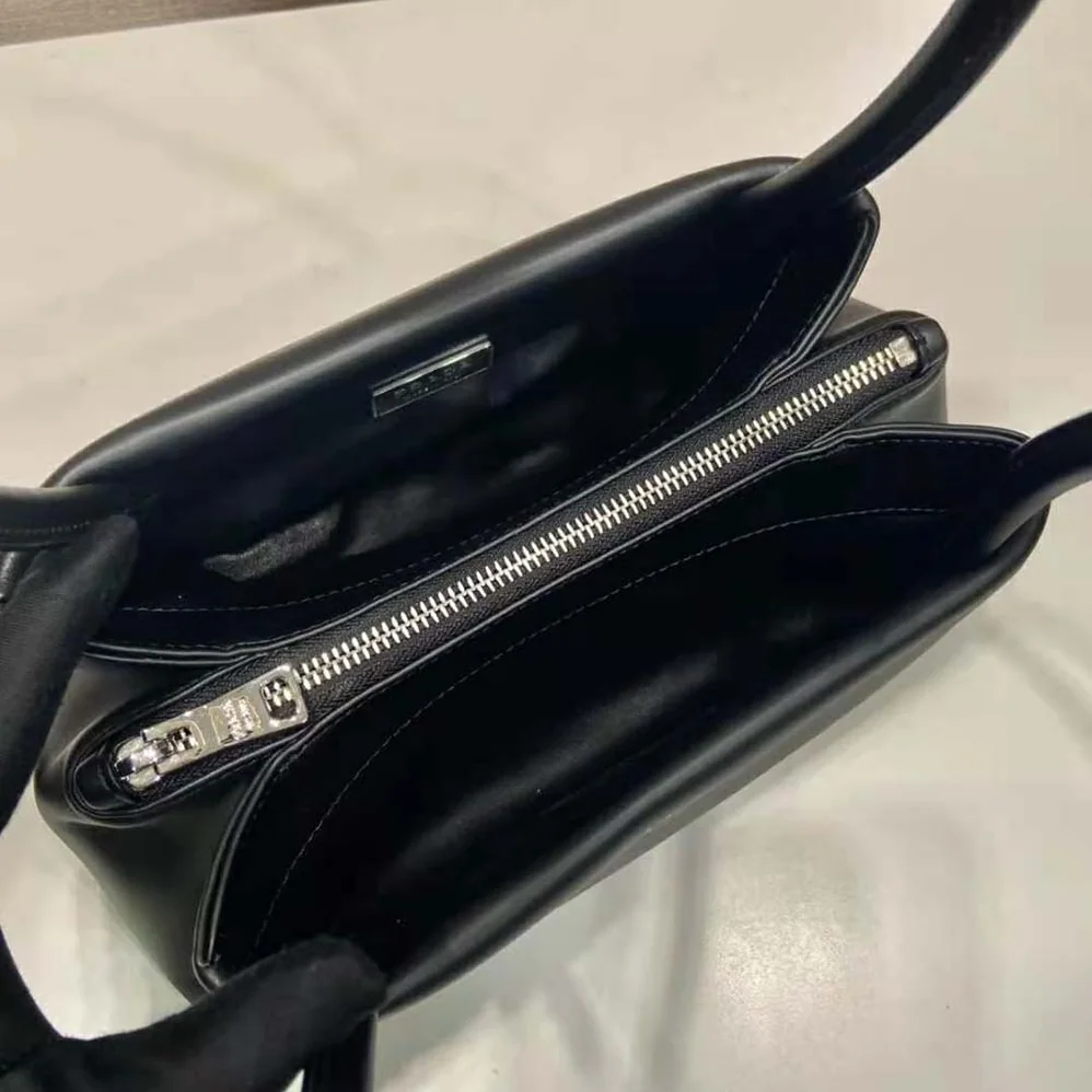 Prada Small Leather Bag for Women in Black Prada Small Leather Bag for Women in Black