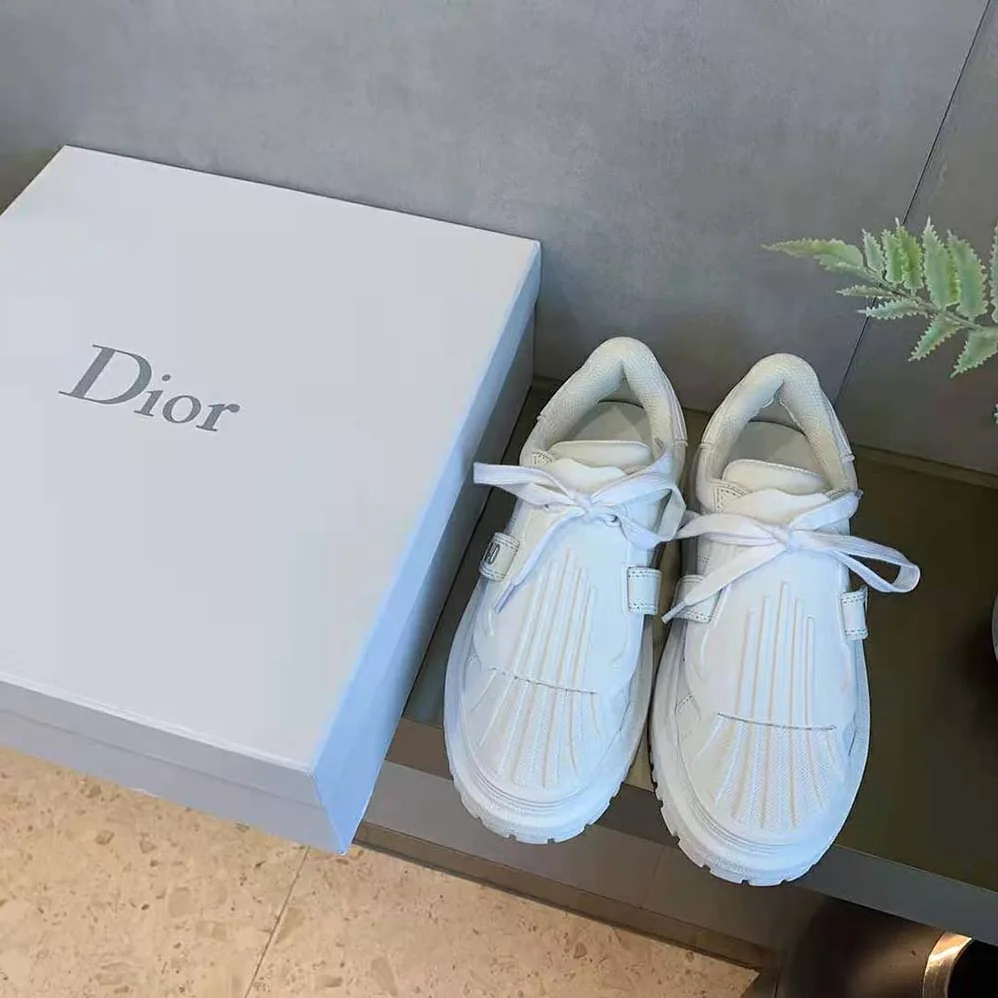 Dior Dior-Id Sneaker White Rubber and Calfskin for Women