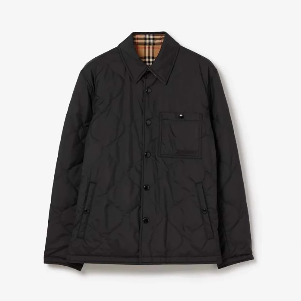 Burberry Reversible Thermoregulated Overshirt for Men