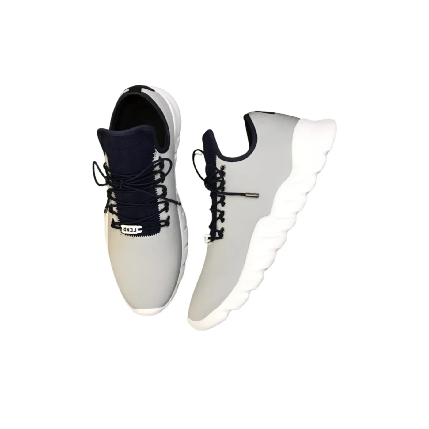 Fendi FD Faster Trainers Grey Fendi FD Faster Trainers Grey