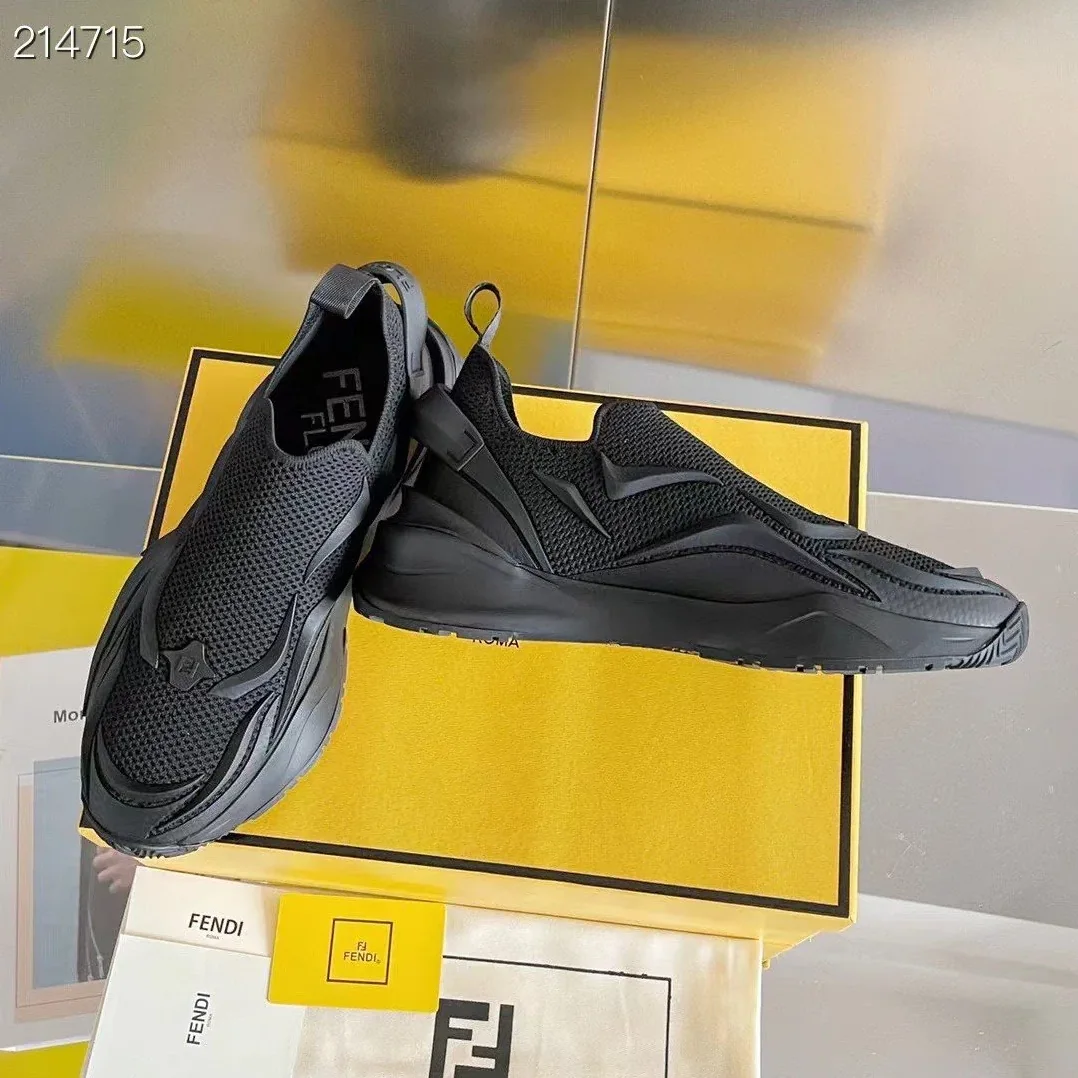 Fendi Flow Black Sneakers 7E1504AHI8F0ABB Fendi Flow Black Sneakers 7E1504AHI8F0ABB