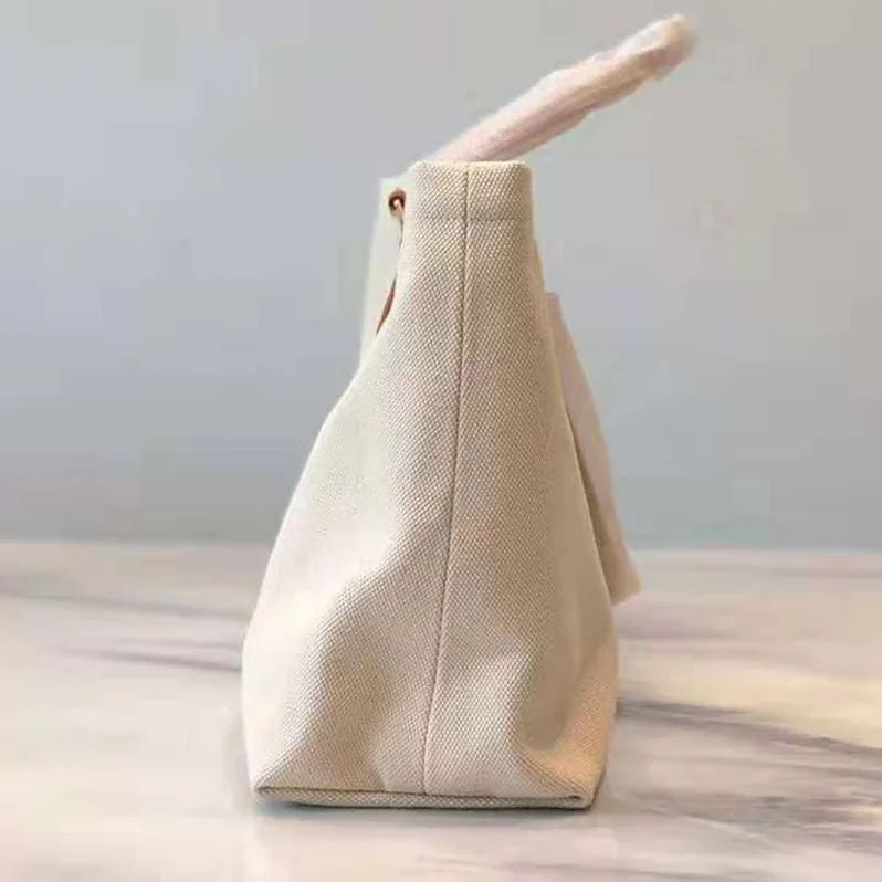 Celine Horizontal Cabas Celine in Canvas with Print for Women in White