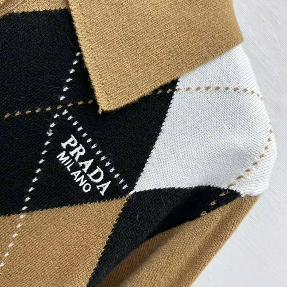Prada Cashmere Polo Shirt for Women