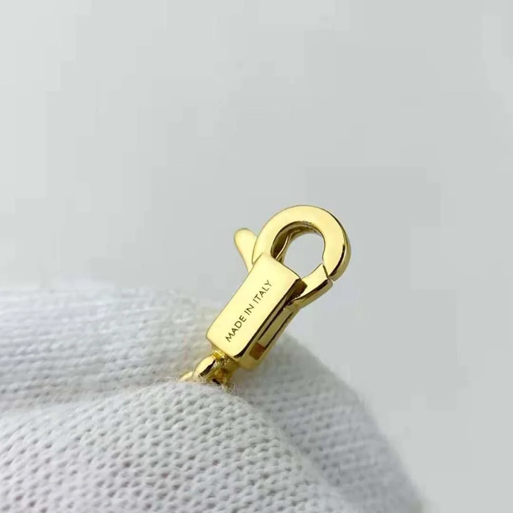 Celine Separables Triomphe Bag Pendant in Brass with Gold Finish for Women