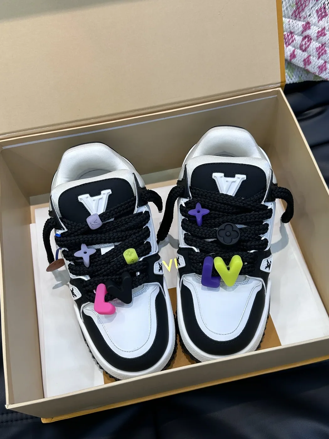 Louis Vuitton Trainer Sneaker LV Black Louis Vuitton Trainer Sneaker LV Black