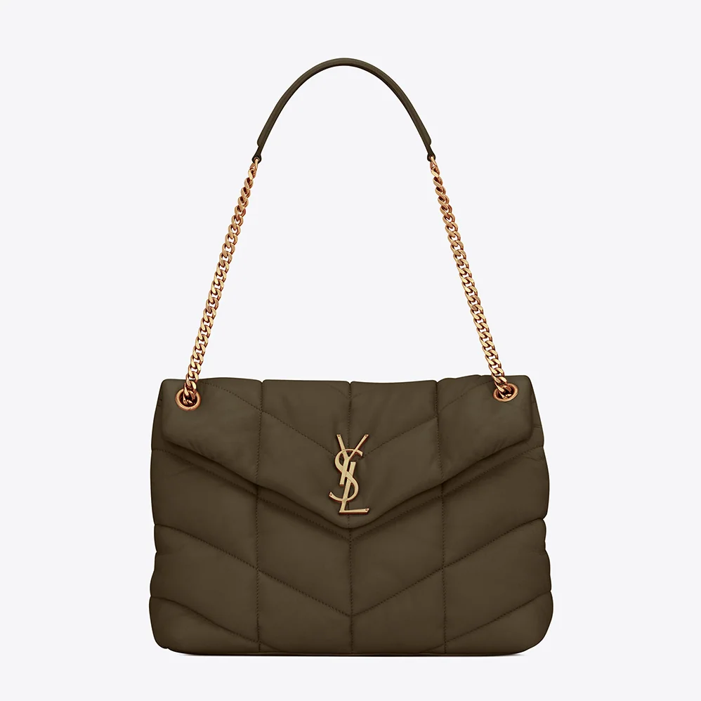 Saint Laurent YSL Puffer Medium Bag in Quilted Lambskin for Women