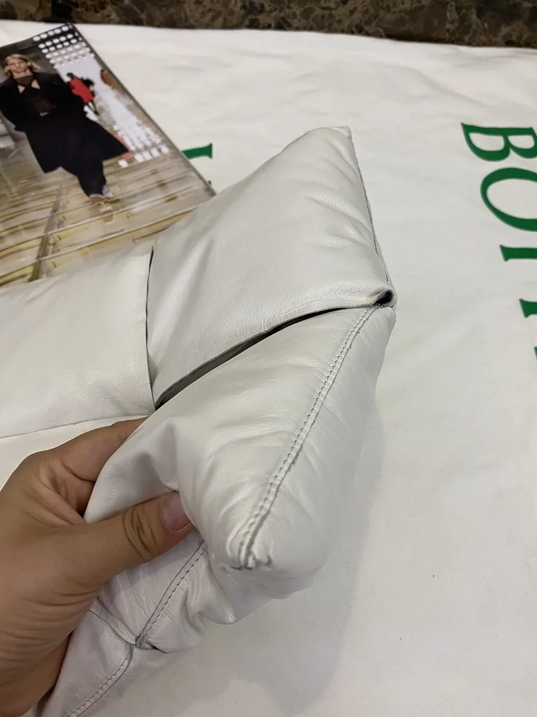 Bottega Veneta Clutch White