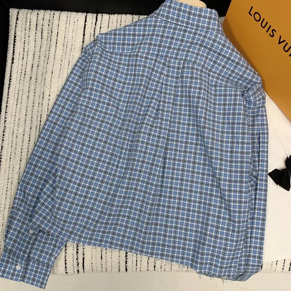Miu Miu Checked Poplin Shirt for Women