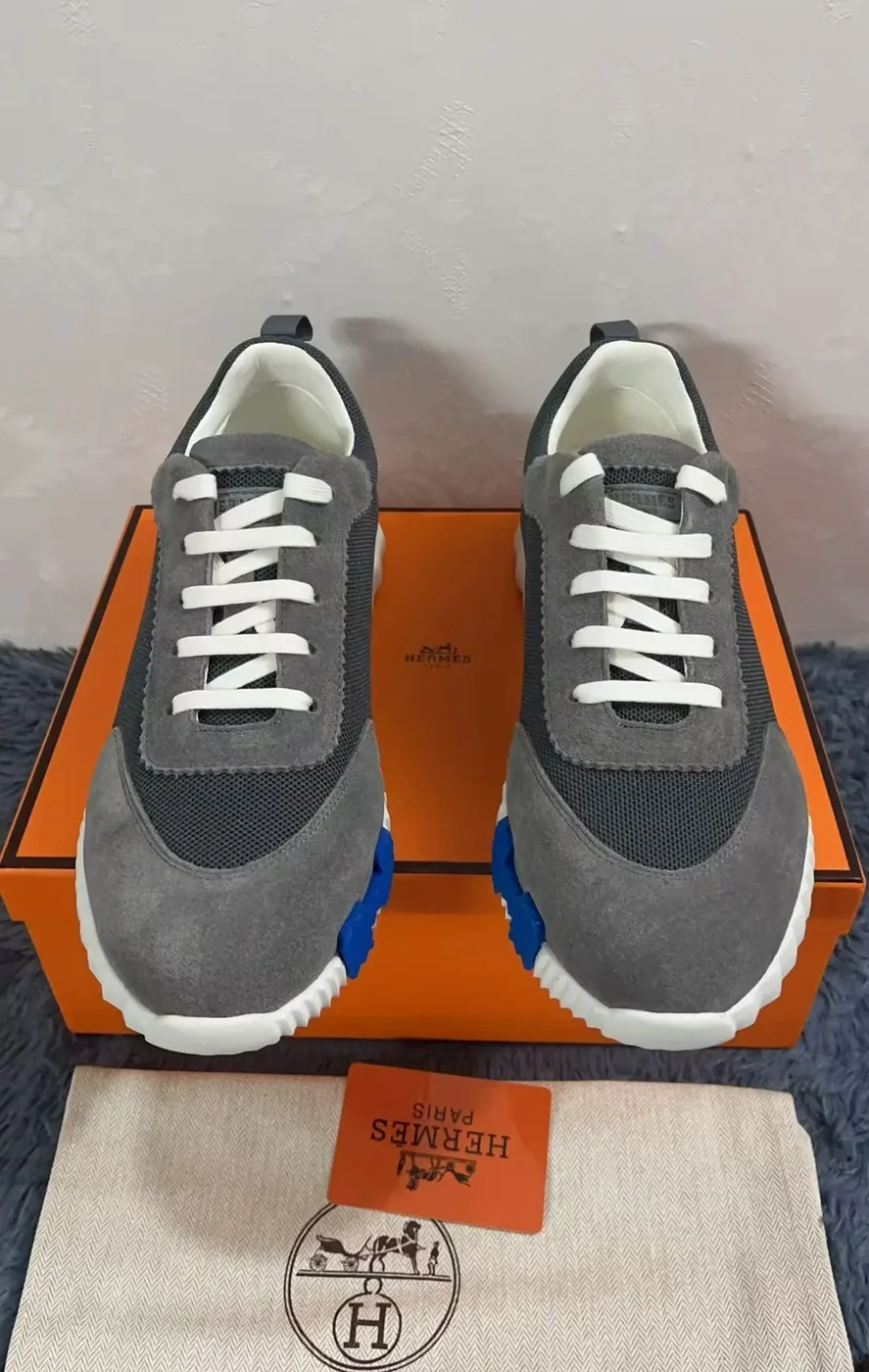 Hermes Bouncing Sneakers Grey