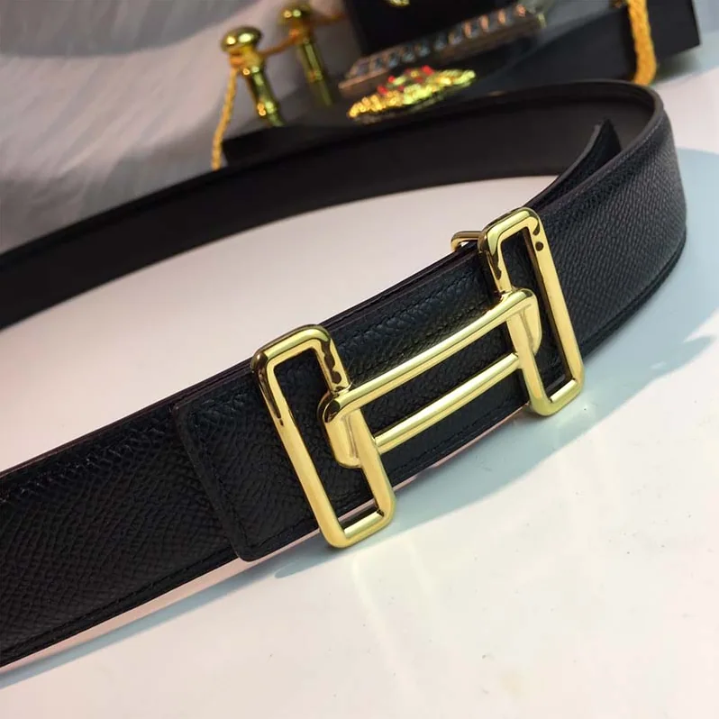 Hermes Rythme Belt Buckle & Reversible Leather Strap 32 mm for Men Hermes Rythme Belt Buckle & Reversible Leather Strap 32 mm for Men