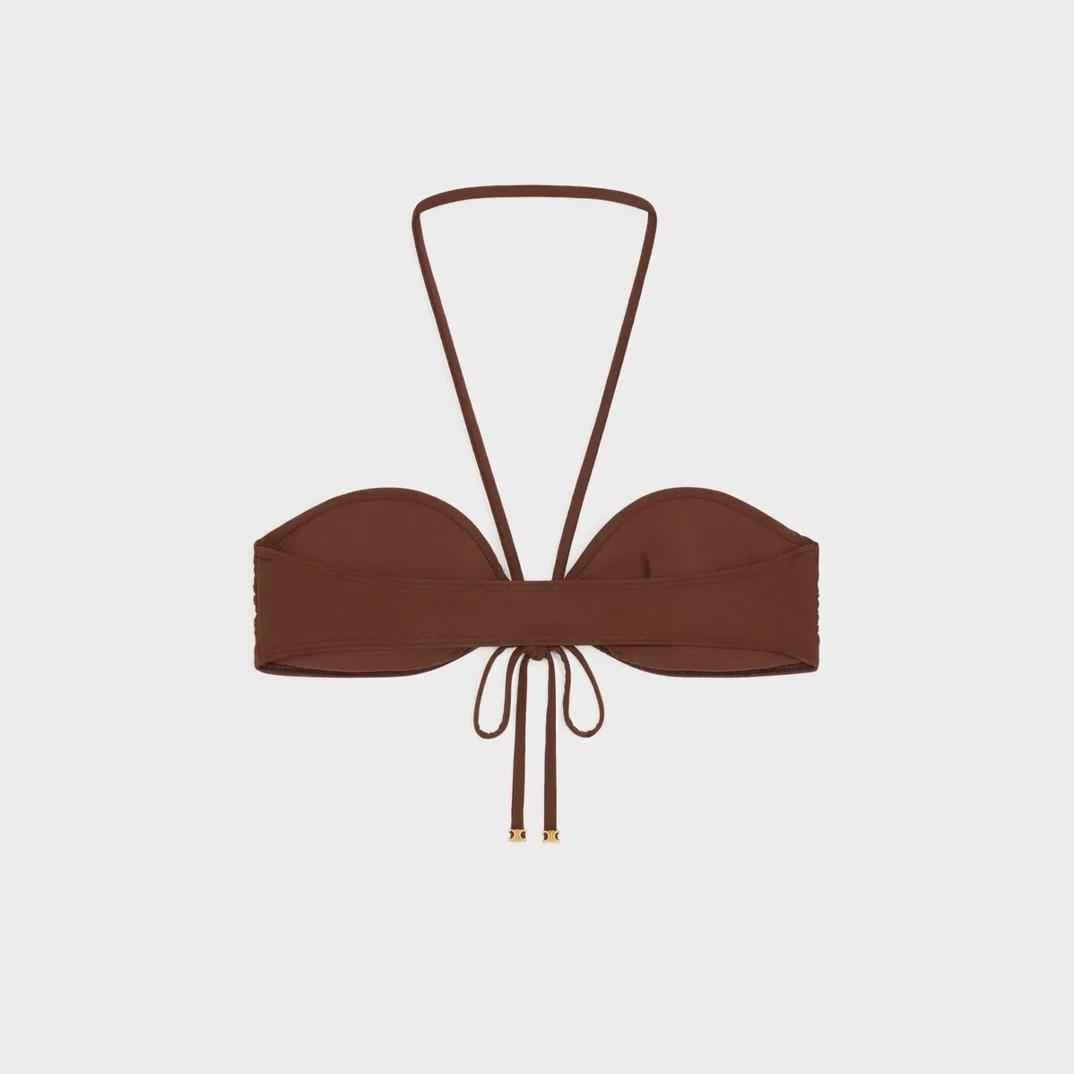 Celine Triomphe Balconette Bikini Brown Celine Triomphe Balconette Bikini Brown