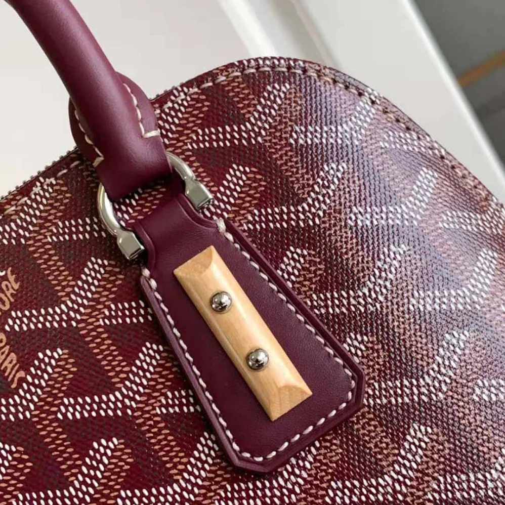 Goyard Vendôme Mini Bag for Women in Maroon