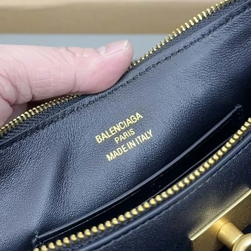 Balenciaga Rodeo Sling Pochette in Black Smooth Calfskin for Women Balenciaga Rodeo Sling Pochette in Black Smooth Calfskin for Women