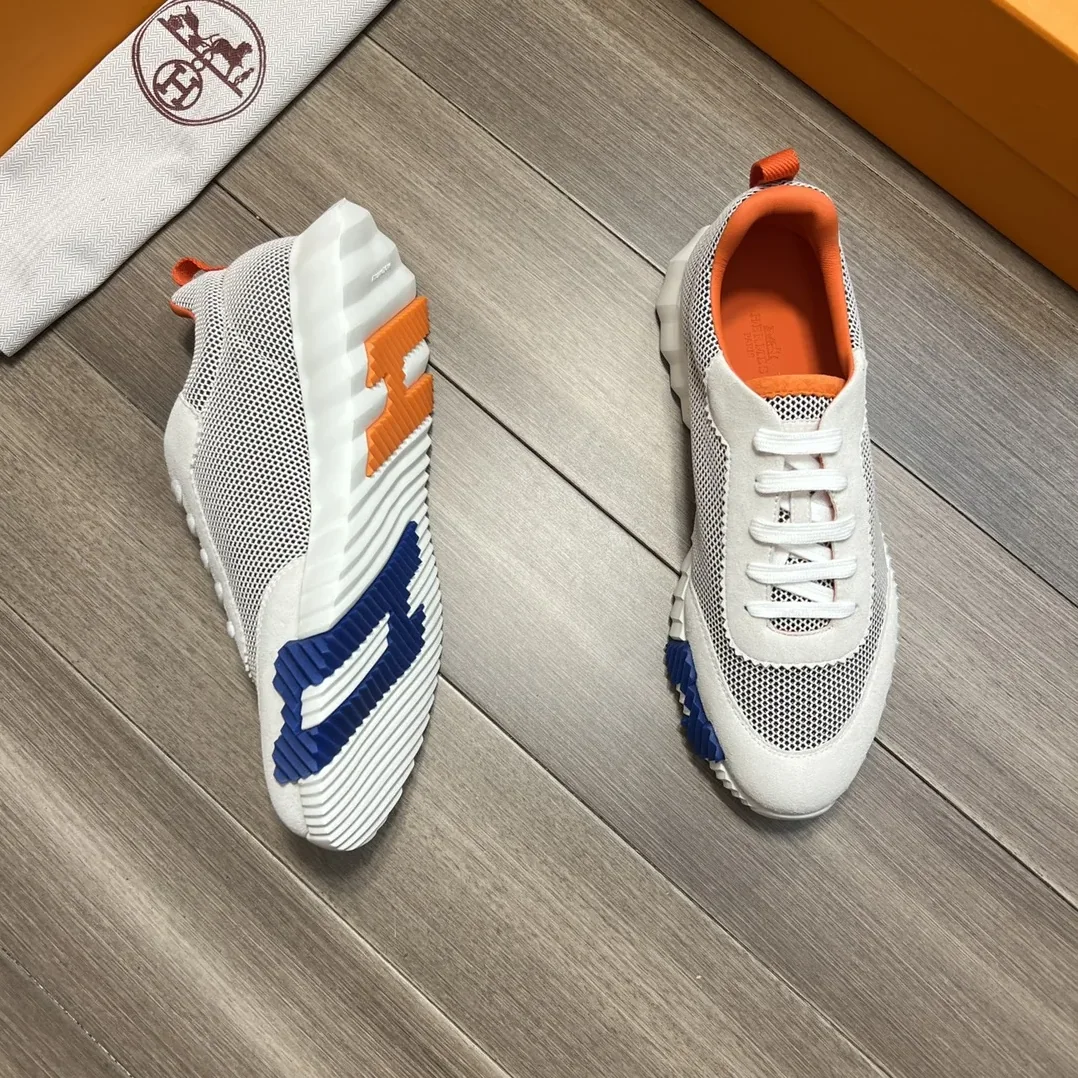 Hermes Bouncing Sneakers Orange