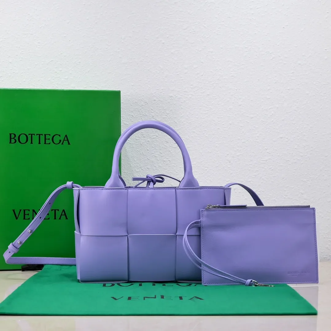Bottega Veneta Mini Arco Tote Bag Blue