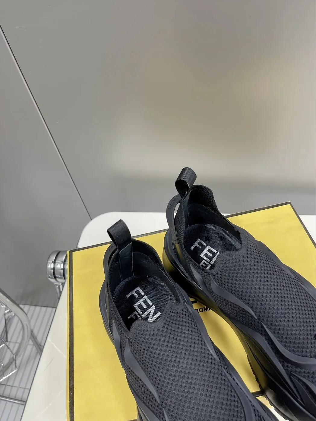 Fendi Low Trainers Sneakers Black
