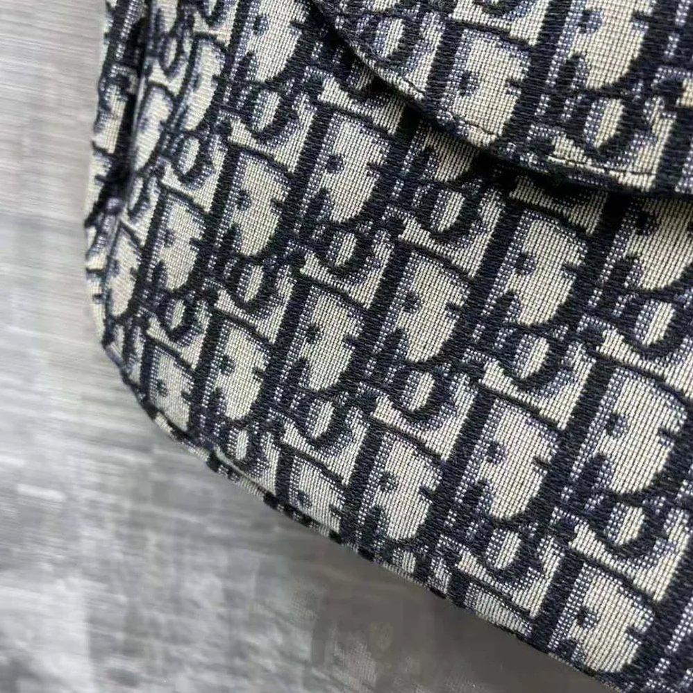 Dior Saddle Soft Bag Beige and Black Dior Oblique Jacquard for Women Dior Saddle Soft Bag Beige and Black Dior Oblique Jacquard for Women