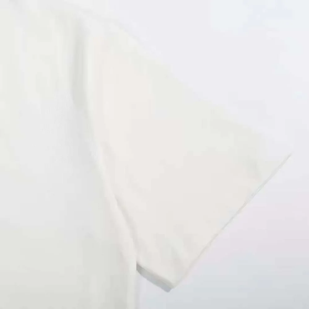 Burberry Embroidered Oak Leaf Crest Cotton T-shirt for Men in White