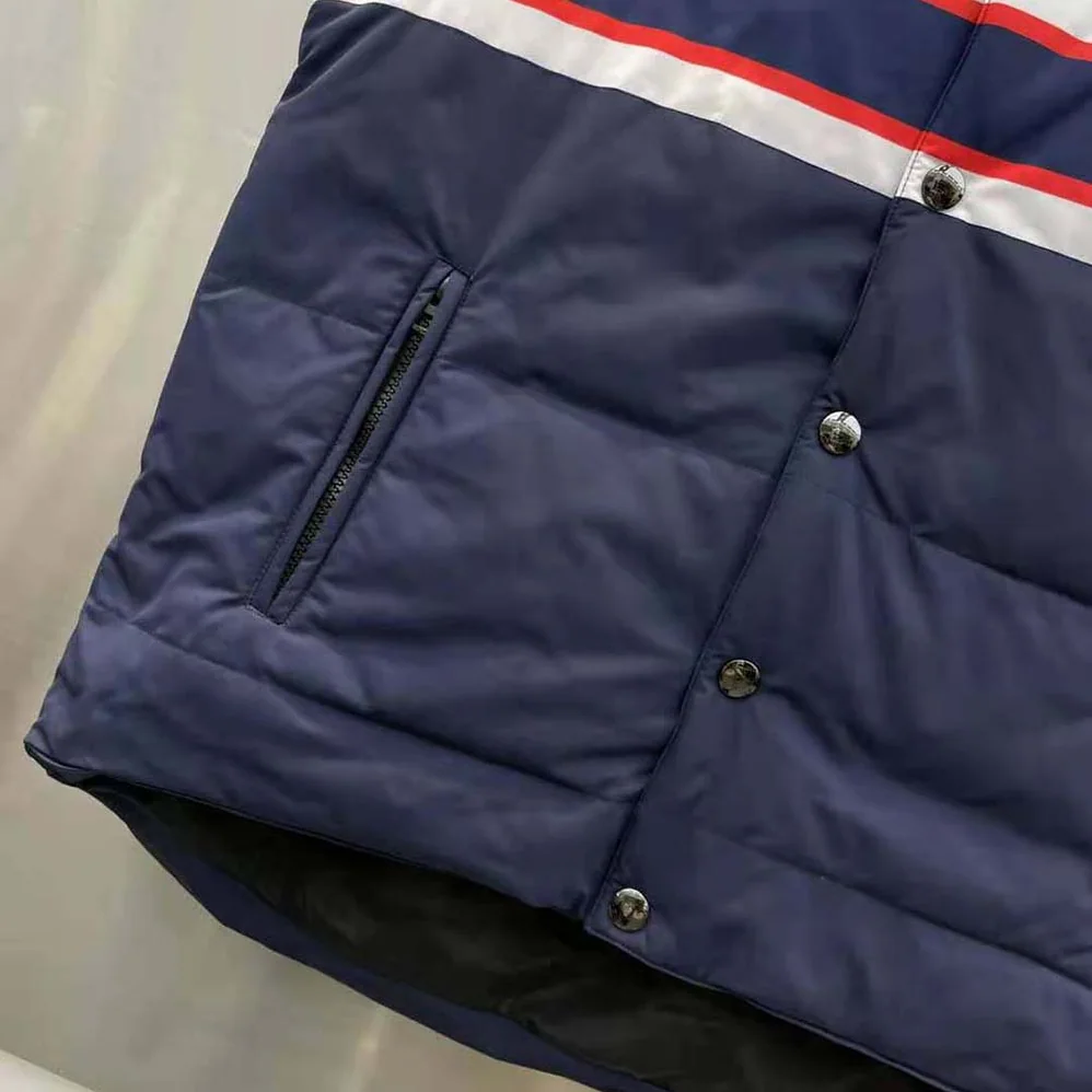 Dior Dioralps Sleeveless Down Jacket for Women in Blue Dior Dioralps Sleeveless Down Jacket for Women in Blue