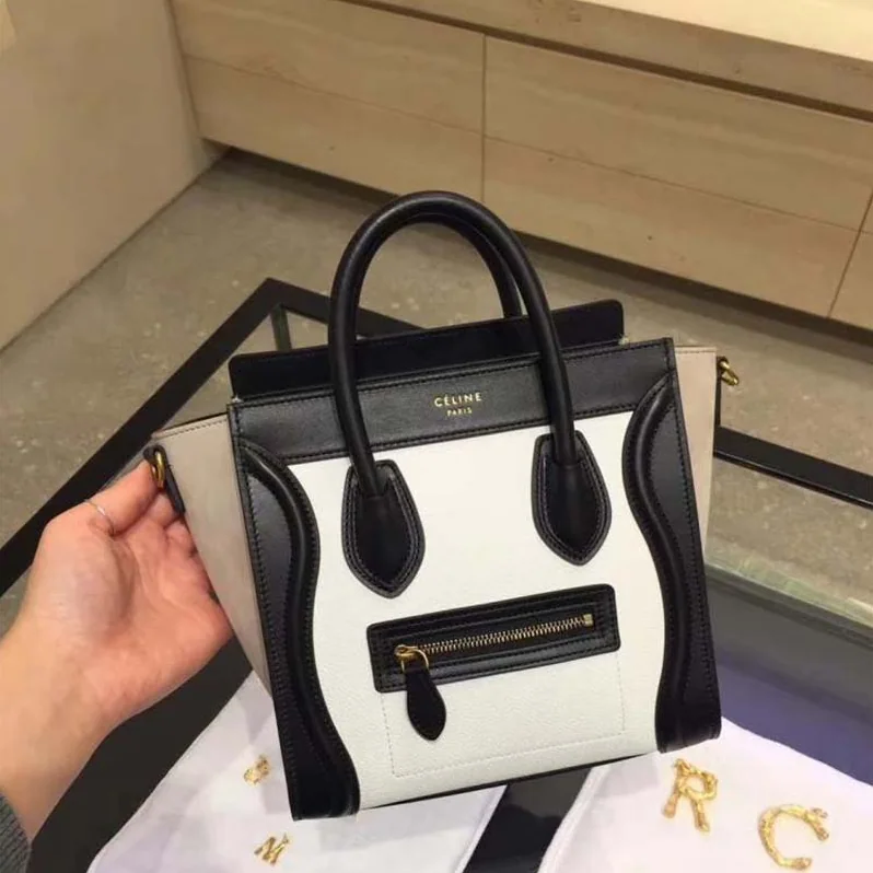 Celine Nano Luggage Bag in Multicolour Baby Grained Calfskin for Women Celine Nano Luggage Bag in Multicolour Baby Grained Calfskin for Women