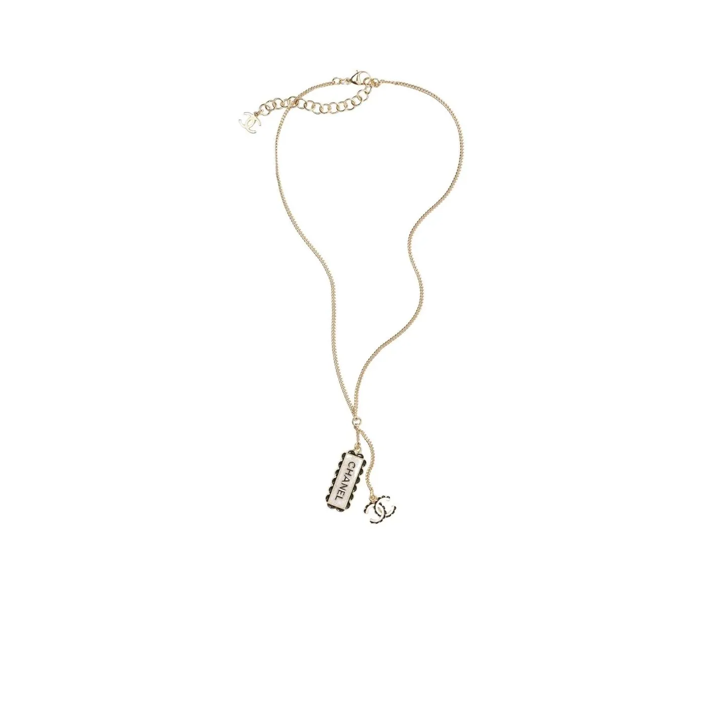 Chanel Pendant Necklace Gold Chanel Pendant Necklace Gold