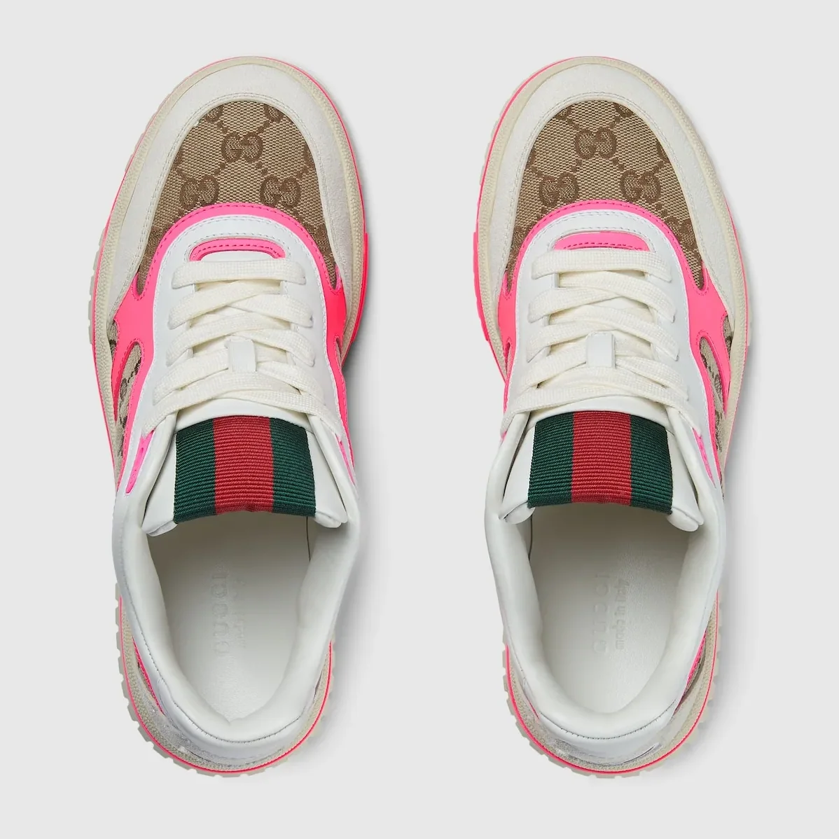 Gucci Re in Web Sneaker Beige Gucci Re in Web Sneaker Beige