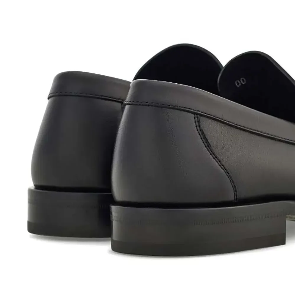 Salvatore Ferragamo Penny loafer with Gancini Ornament for Men Salvatore Ferragamo Penny loafer with Gancini Ornament for Men