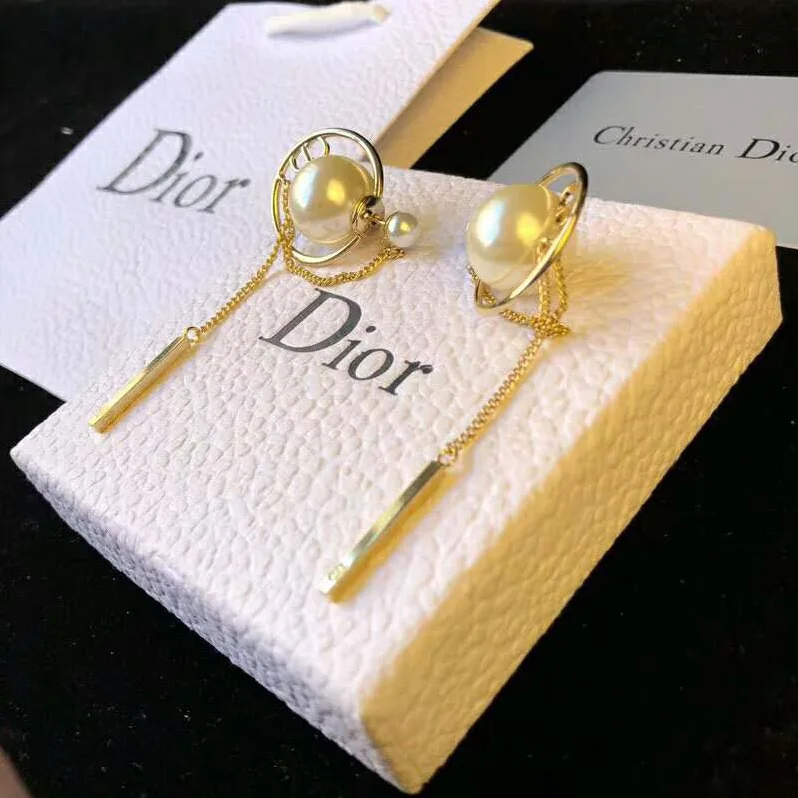 Dior Dior Tribales Earrings for Women in White