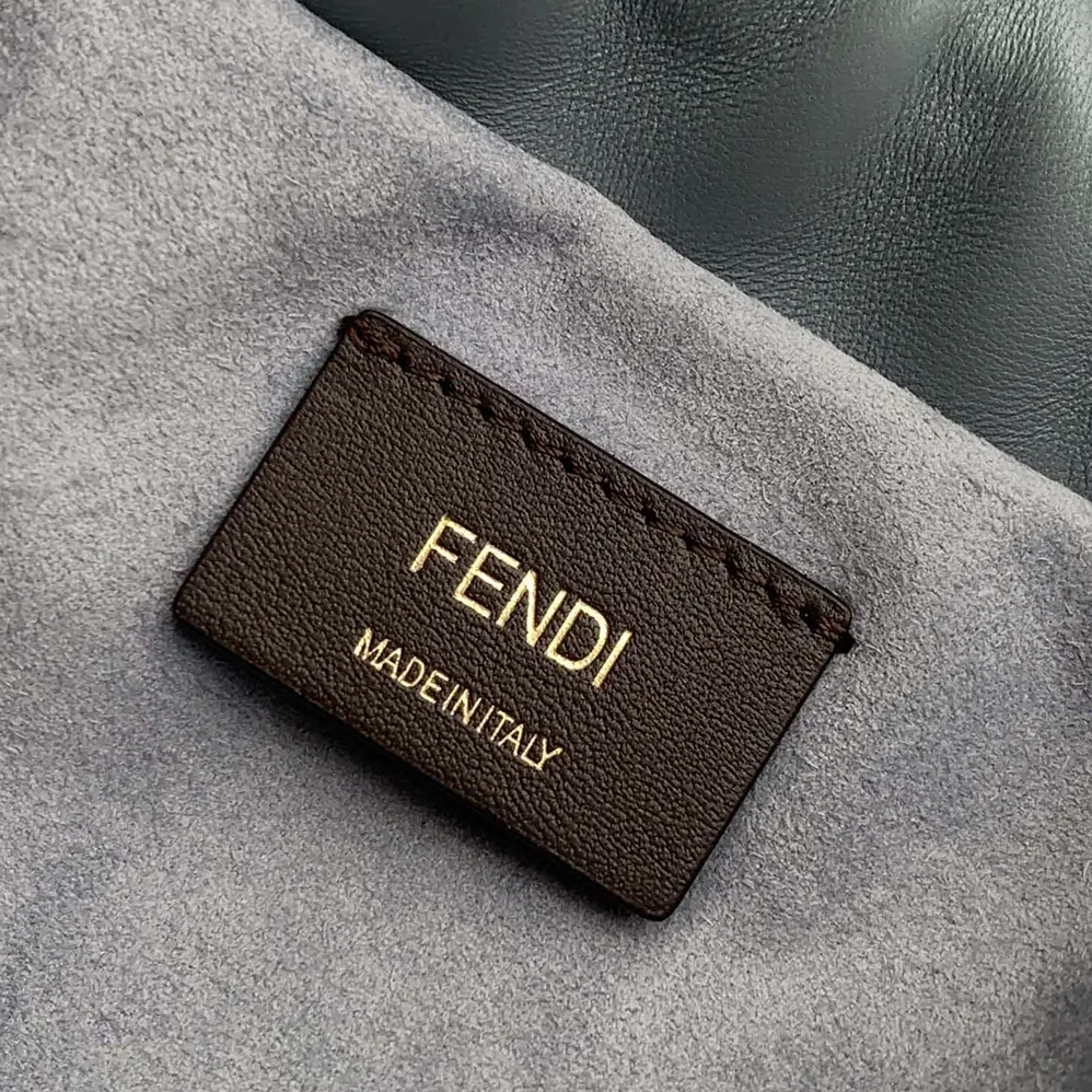 Fendi Mamma Baguette Medium Mercury Blue Nappa Leather Bag for Women Fendi Mamma Baguette Medium Mercury Blue Nappa Leather Bag for Women