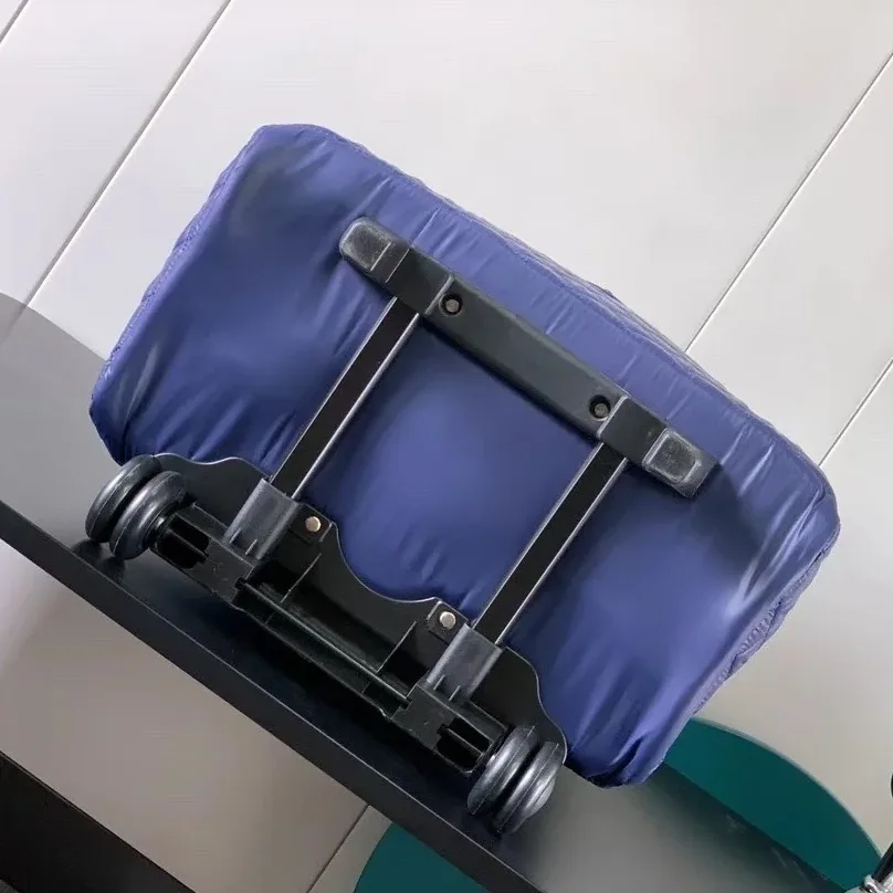 Chanel Classic Quilted Suitcase Blue / Chanel Classic Quilted Suitcase Blue /