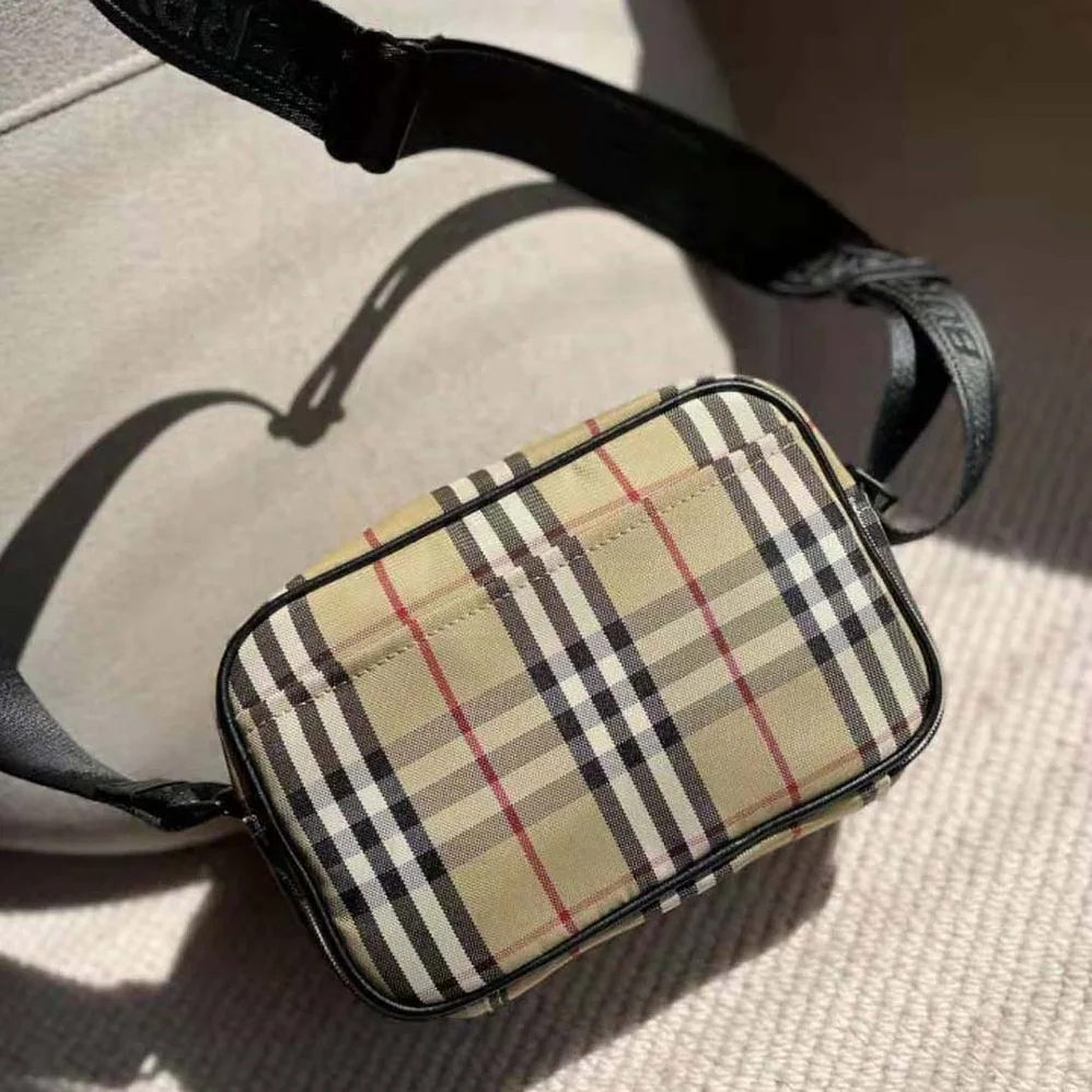 Burberry Paddy Bag with a Jacquard for Men in woven Logo Strap