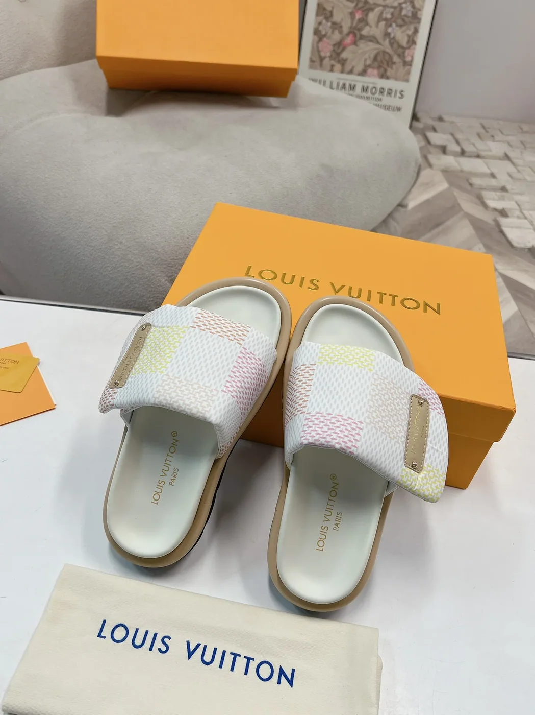 Louis Vuitton Pool Pillow Flat Comfort Mule Multicolor Louis Vuitton Pool Pillow Flat Comfort Mule Multicolor