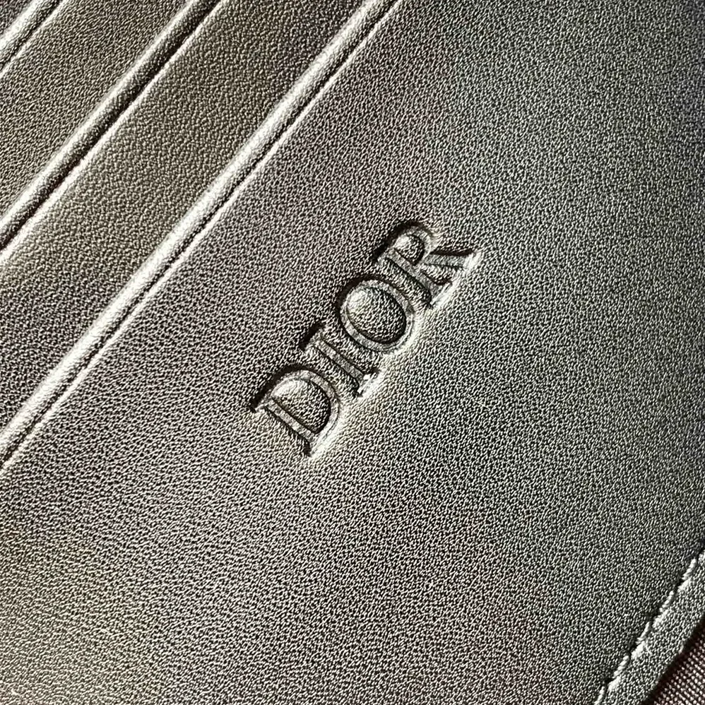 Dior Pouch Beige and Black Dior Oblique Jacquard for Men Dior Pouch Beige and Black Dior Oblique Jacquard for Men