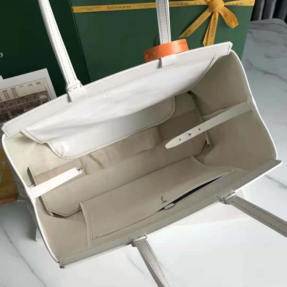 Goyard Bellechasse Biaude PM Bag for Women in White Goyard Bellechasse Biaude PM Bag for Women in White