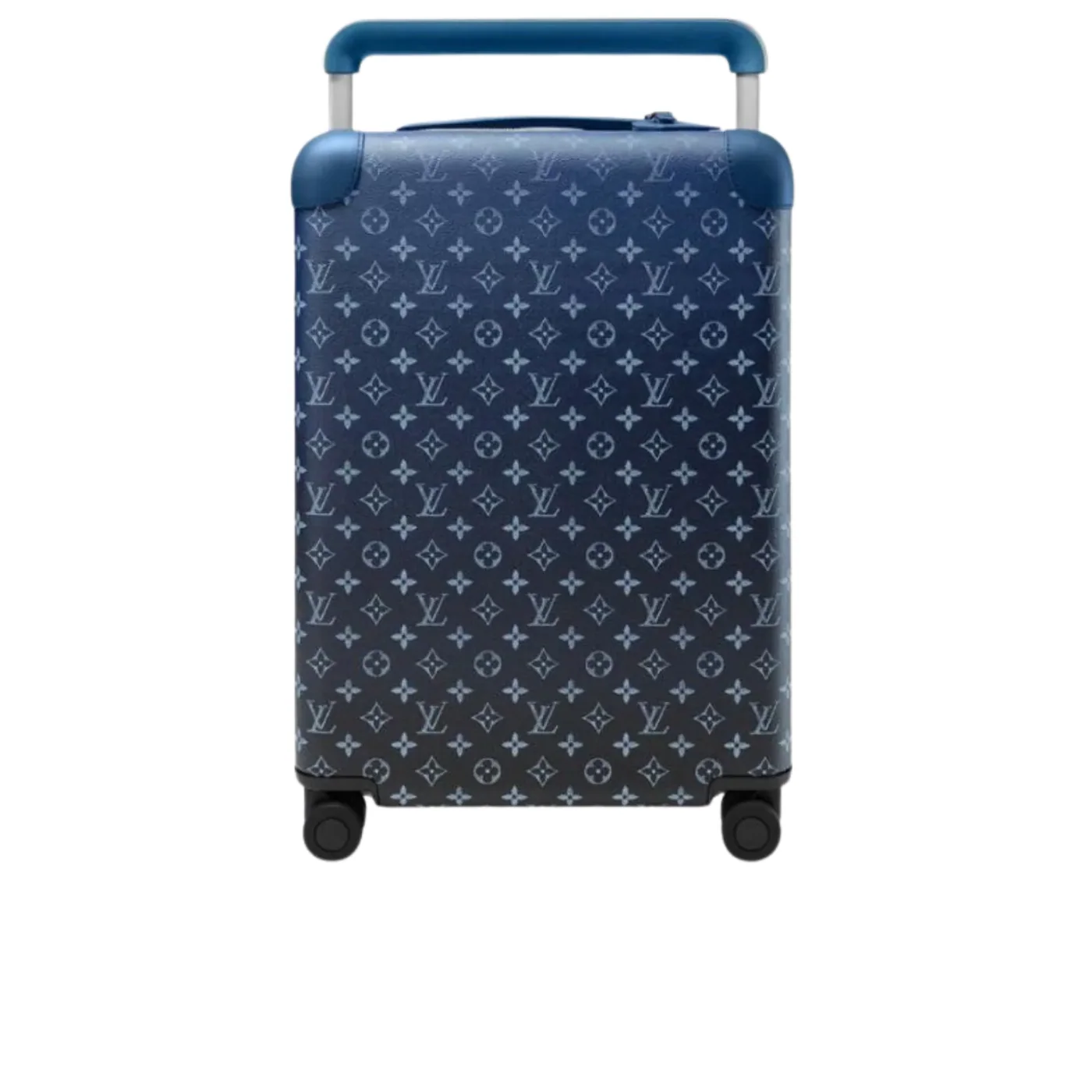 Louis Vuitton Horizon 55 Suitcase in Navy Blue Gold Hardware Louis Vuitton Horizon 55 Suitcase in Navy Blue Gold Hardware