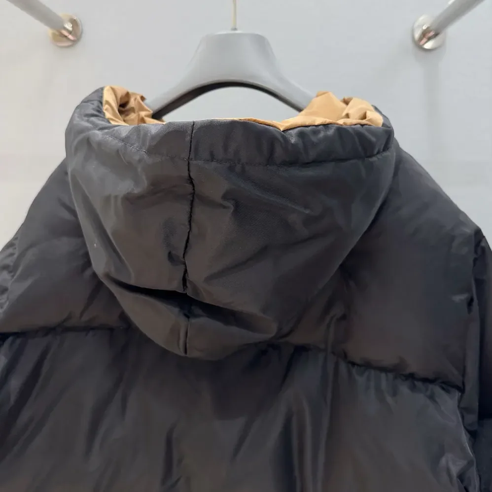 Prada Re-Nylon Down Jacket for Women in Black