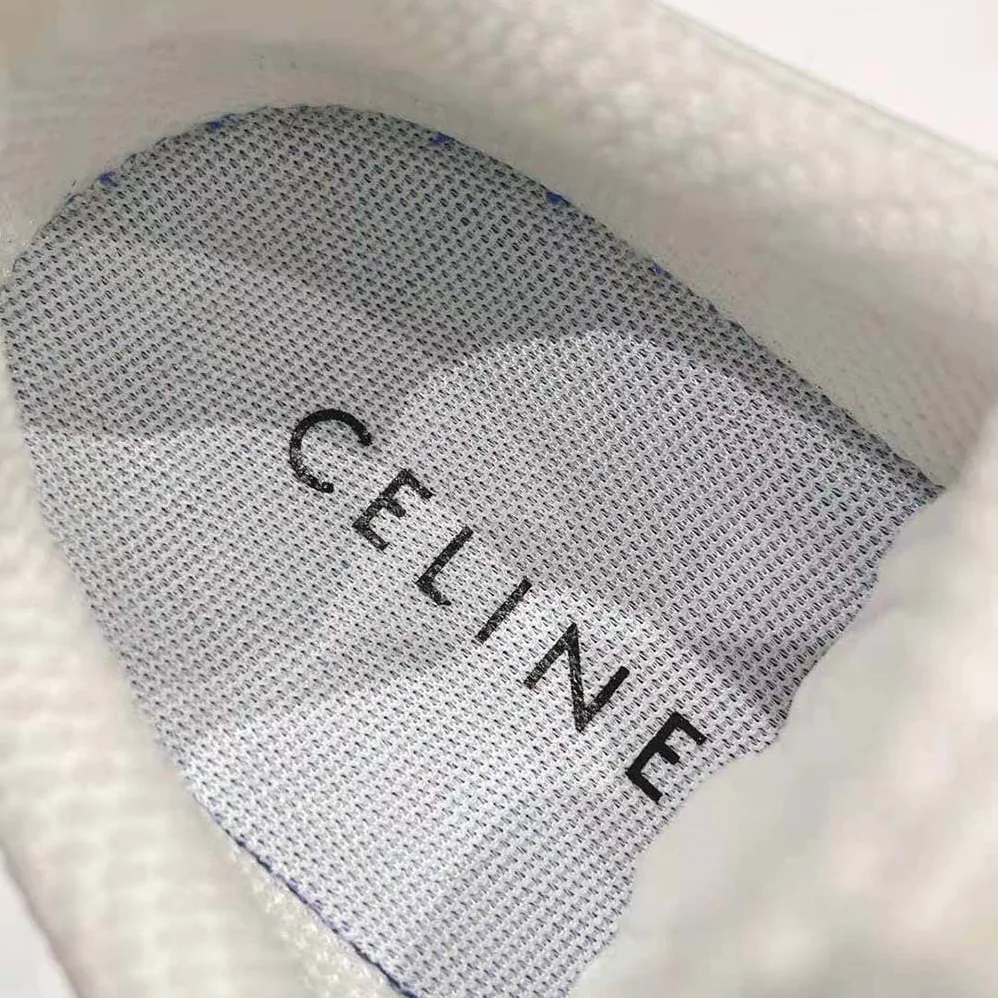 Celine Runner Cr-02 Low Lace-up Sneaker in Calfskin for Unisex in White Celine Runner Cr-02 Low Lace-up Sneaker in Calfskin for Unisex in White