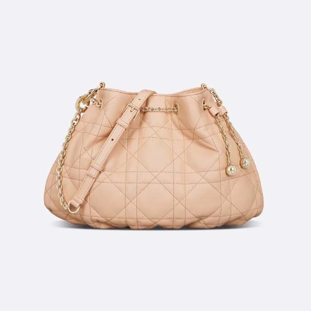 Dior Medium Dior Ammi Bag Sand Pink Supple Macrocannage Lambskin for Women Dior Medium Dior Ammi Bag Sand Pink Supple Macrocannage Lambskin for Women