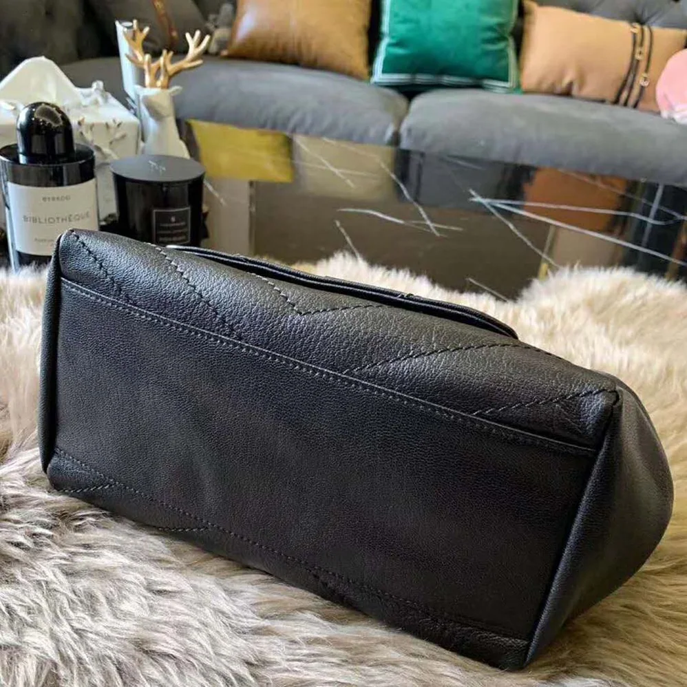 Saint Laurent YSL Nolita Small Bag Vintage Leather for Women in Black Saint Laurent YSL Nolita Small Bag Vintage Leather for Women in Black