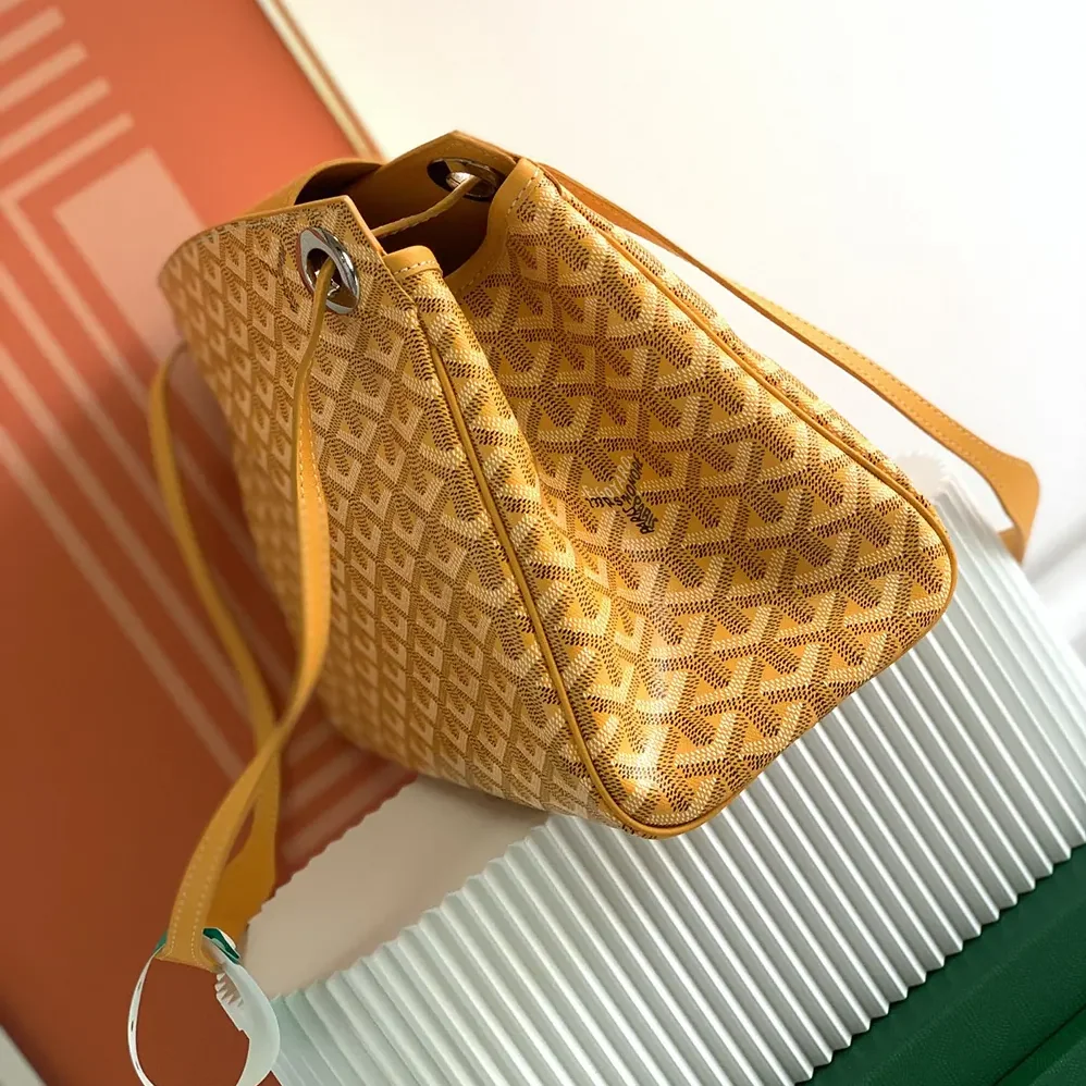 Goyard Rouette Souple Bag for Unisex in Yellow